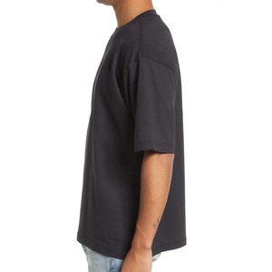 T-shirt d'été 100% coton de haute qualité avec impression personnalisée de LOGO T-shirts unis vierges pour hommes T-shirt en coton de qualité supérieure 210gsm T-shirts - Product Image 2