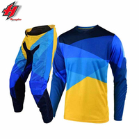 Ensemble d'équipement de course, pour vélo, vtt et quad, maillot, pantalon et combinaison, Combo, pour Motocross,