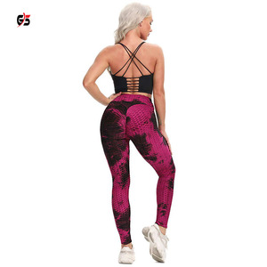 Women's Booty Lift <b>Leggings</b> High Waist Customized Logo & Fabric Spandex <b>Polyester</b> OEM Service Premium Quality Gym Yoga Wear - Product Image 3