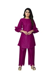 Ladies Cotton Rayon Anarkali Dupatta <b>Jacket</b> <b>Women's</b> Latest Fashion Design Indian Pakistani Ready Wear Clothing Wholesale Apparel - Product Image 5