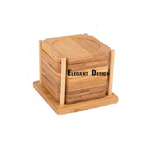 Support de dessous de verre en bois, classique, Simple, fait à la main, porte-jarretelles décoratives, pour ustensiles de cuisine, 5 pièces - Product Image 4