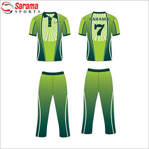 Kit de ropa deportiva para jugadores de cricket con sublimación personalizada, incluye pantalones cortos - Product Image 1