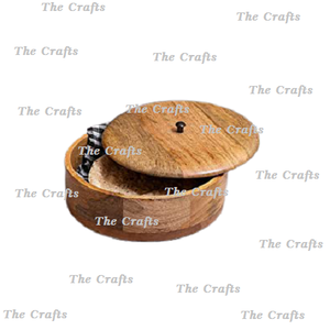 Contenedor de Madera para Servir Chapati, Caja para Roti con la Más Alta Calidad, Utensilios de Cocina Redondos, Caja para Chapati a Precios Económicos - Product Image 3