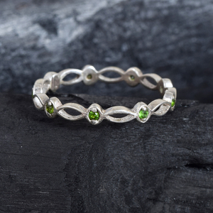 Anillo de plata de primera ley con gema cornalina para mujer, sortija, plata esterlina 925, piedra natural - Product Image 3