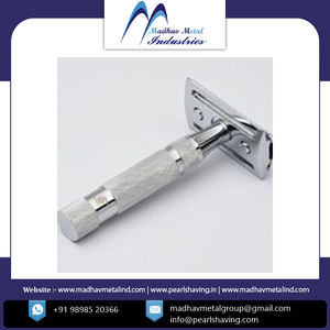 Top qualité meilleur prix rasoir de sécurité Double bord rasoir de sécurité de poignée en laiton classique de l'inde - Product Image 5