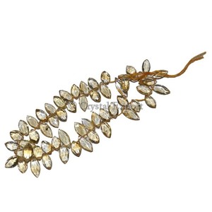 Perles de citrine facettées en forme de diamant : Achetez des fils de perles de pierres précieuses en gros - Product Image 1