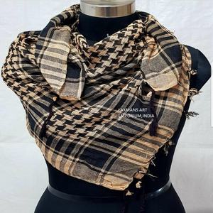 Nuevas bufandas cuadradas de Arafat, venta al por mayor, bufandas de algodón de la India, bufandas de diseño de Arafat, venta al por mayor, bufandas de algodón de moda - Product Image 6