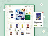 Meilleurs sites de vente d'épicerie en ligne Développement de sites Web de commerce électronique |   Conception de site Web de marché B2B réactif