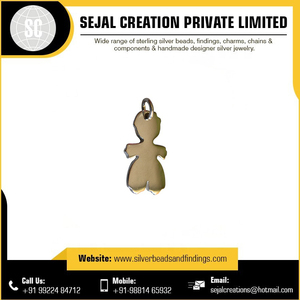 Résultats de bijoux de disque en argent sterling de haute qualité Prix compétitif en gros de l'Inde - Product Image 2