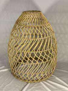 Elegante lámpara colgante de bambú de ratán, colgante Interior y Exterior para espacios comerciales, para salas de estar, hoteles, apartamentos - Product Image 3