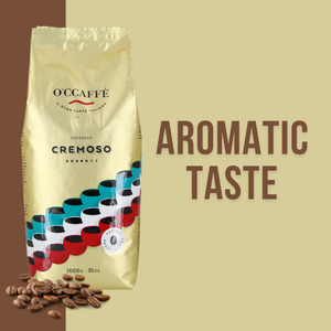 Meilleure qualité italienne Occaffe 50% Robusta 50% ArabicaCremoso grains de café pour les restaurants - Product Image 5