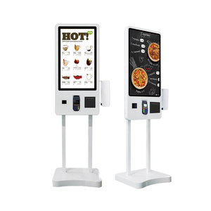 Machine de paiement automatique de 32 pouces Écran tactile interactif Kiosque de commande automatique pour KFC <span class=keywords><strong>McDonald</strong></span>'s Restaurant - Product Image 4