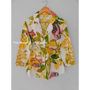 Ensemble de vêtements de nuit pour femmes, tenue de nuit, décontractée, demoiselle d'honneur, robe d'été, chemises, pyjamas, ensemble bohème en coton assorti - Product Image 4