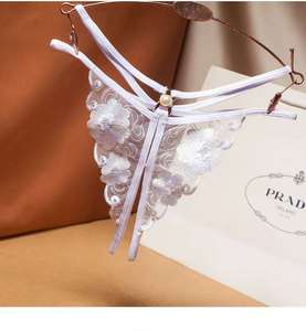 Lace G-<strong>String</strong> Sexy Lingerie T-Back Thongs Panties Underwears - Product Image 3