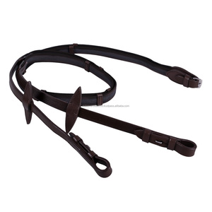 Rène de bride de cheval en cuir anti-dérapant durable - Product Image 1