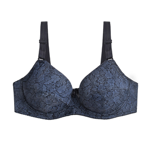 <span class=keywords><strong>Reggiseno</strong></span> di <span class=keywords><strong>cotone</strong></span> Ultra-sottile taglie forti per donna stile quotidiano modello solido collo alto senza cuciture <span class=keywords><strong>con</strong></span> <span class=keywords><strong>ferretto</strong></span> imbottito <span class=keywords><strong>reggiseno</strong></span> - Product Image 1