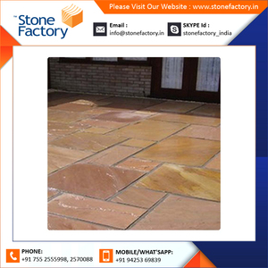 Arena de Pavimento Natural de Proveedor Indio, Piedra de Harina de Piedra Arenisca, Círculo de Piedra Arenisca para Jardín a Precio de Mayoreo - Product Image 4