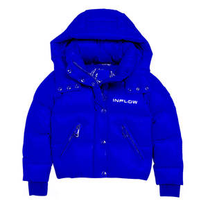 Chaqueta acolchada de secado rápido para niños de alta calidad, temporada de invierno, advertencia, cremallera reversible, Pelele de entrenamiento, mono, chaqueta de burbuja para niños - Product Image 1