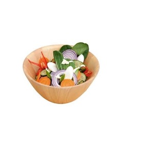 Ensaladera de madera de la mejor calidad, tazón de ensalada de tamaño personalizado, precio barato con pulido hecho a mano, producto en oferta - Product Image 1