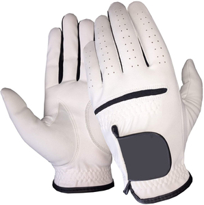 Gants de golf en cuir Cabretta pour la main gauche - Unisexe, couleur personnalisée - Product Image 2