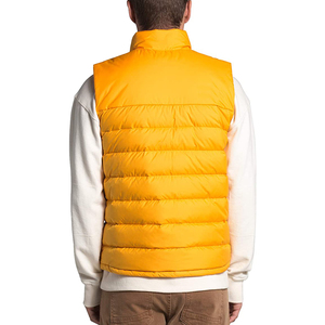 Chaqueta acolchada de lona transpirable con cremallera hecha a medida OEM, abrigo de invierno con capucha sin mangas, diseño personalizado con cuello redondo, ¡superventas! - Product Image 3