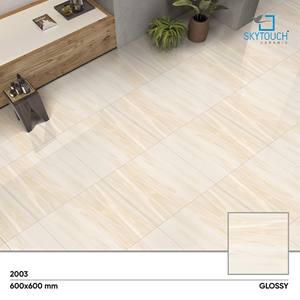Carrelage en porcelaine de sol noir et beige marron, 600x600mm, carreaux antidérapants pour couloir, hôtels, livraison depuis l'inde - Product Image 3
