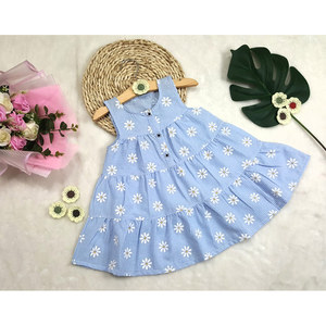 Robe d'été pour enfants à imprimé floral Offre Spéciale fabriquée au Vietnam - Product Image 1