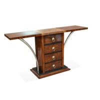 Table console personnalisée, mobilier moderne pour salon, bois de palissandre massif, console en bois d'acajou, fournisseur OEM de haute qualité, vente en gros