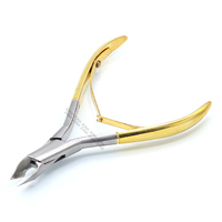 Coupe-cuticules en acier inoxydable, coupe-ongles avec mâchoires de 4 à 8 mm, qualité de coupe parfaite, usage personnel, personnalisable, outil de suppression d'ongles artificiels