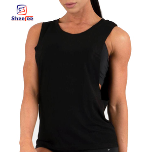 Débardeur respirant Fitness Sport Vêtements de Sport En Cours D'exécution Femmes Gym Personnalisé Logo Imprimé Pour Débardeurs Sexy Dames - Product Image 2