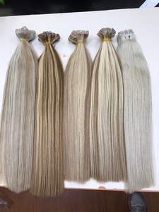 Extensions de cheveux naturels Remy lisses châtain clair, cuticules alignées, vierges, Double Machine, haute qualité, prix vente en gros - Product Image 5