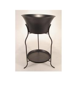 Bañera de bebidas suave de plata metálica con soporte de hierro de calidad superior para decoración de hogar de lujo - Product Image 5