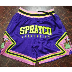 Men's High Quality Custom Logo Fleece Fabric Color-Block Casual Shorts Customizable Boxing Product - Product Image 4