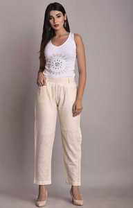 Wholesale <b>Indian</b> Handmade Women's Cotton Pant Girls Palazzo Women's Cotton <b>Trousers</b> - Product Image 4