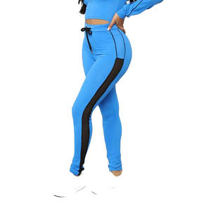 คุณภาพสูงผู้หญิงปิดซิป Hood กับกางเกงที่กำหนดเองโลโก้ - Product Image 2