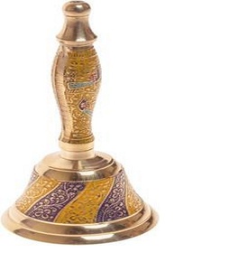 Clochette en laiton pur, de haute qualité, pour décoration de la maison, le Temple et la décoration - Product Image 1