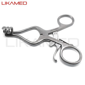 LIKAMED Weitlaner Écarteurs à retenue automatique Embouts émoussés Vente à chaud en acier inoxydable de qualité allemande - Product Image 4