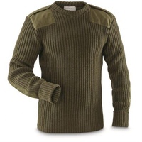 Cardigan long rayé pour femme, style britannique, en laine/viscose bleue, col en V, anti-boulochage, séchage rapide, anti-plis, idéal pour l'hiver (ODM)