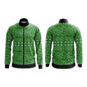 Chándal de hombre personalizado de alta calidad al por mayor, chaqueta de chándal elástica con dibujo, chaqueta de chándal para entrenamiento y jogging - Product Image 6