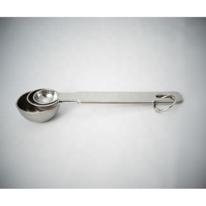 Ensemble de cuillères-mesure en acier inoxydable, 3 pièces, haut de gamme, Durable, en acier inoxydable très épais, fabriqué au japon - Product Image 2