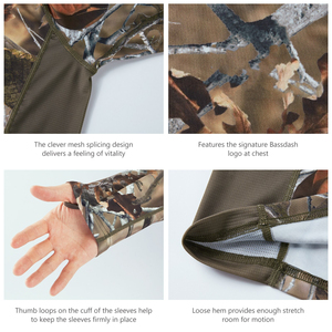 เสื้อตกปลาแบบแห้งเร็ว ระบายอากาศดี ดีไซน์ล่าสุด รับสกรีนลายแบบรีดร้อน ราคาส่งถูกจาก Pace Sports - Product Image 5