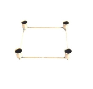 Portavelas de METAL de alta calidad, soporte de METAL antiguo dorado para T-LIGHT, tamaño personalizado, para tu hogar - Product Image 1