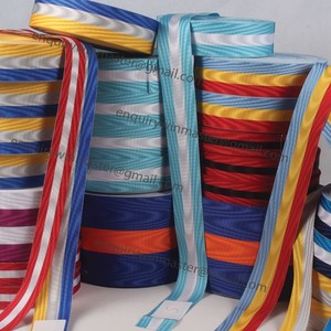 Médailles et rubans cérémoniels - Couleur personnalisée Viscose/Soie 100% sur mesure - Product Image 4