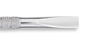 Ensemble de pédicure manucure en acier inoxydable Nghia P-02 coupe-cuticules pousseur d'ongles gris pour utilisation en salon outil de beauté carte blister - Product Image 3