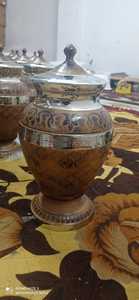 Urna de cremación de latón antiguo de alta calidad estilo americano de Brassworld India-Suministros funerarios Premium - Product Image 6