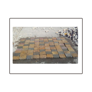 Pierres Naturelles Premium pour Allées et Parkings, Mélange Jaune Brun, Tailles Personnalisables pour Achat en Gros - Product Image 1