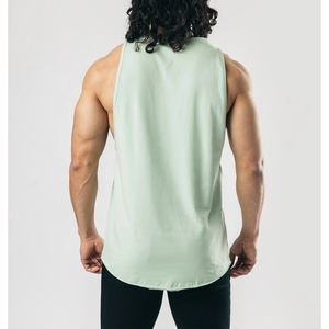 <b>Men</b> Premium Muscle Fit Tank Top Cotton Blend Custom Gym Workout Sleeveless Sportswear - Product Image 3