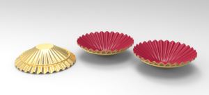 Vantage Modern Fancy Luxury Premium Nouveau design Bols de service en acier inoxydable pour mariage et fête Modern Hot Look Fancy - Product Image 5