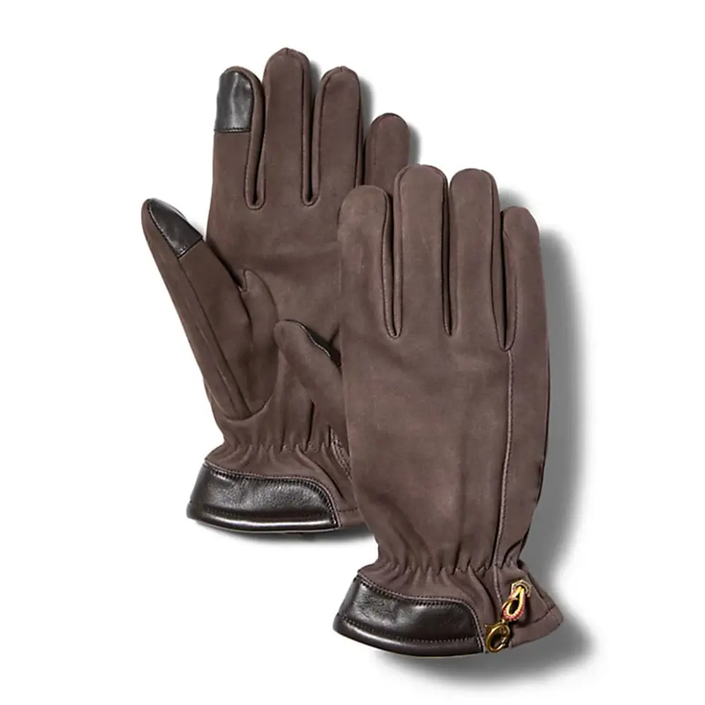 Adults Warm Winter Gloves Brown Color Leather Made Winter Gloves Leather gloves from Pakistan