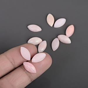 โอปอลสีชมพูธรรมชาติขนาด 6x3 มม. รูปทรงมาร์คีส์ ผิวเรียบ สำหรับทำเครื่องประดับ ราคาโรงงาน - Product Image 3